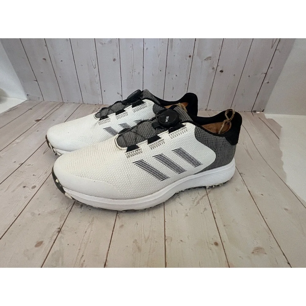 adidas white gray